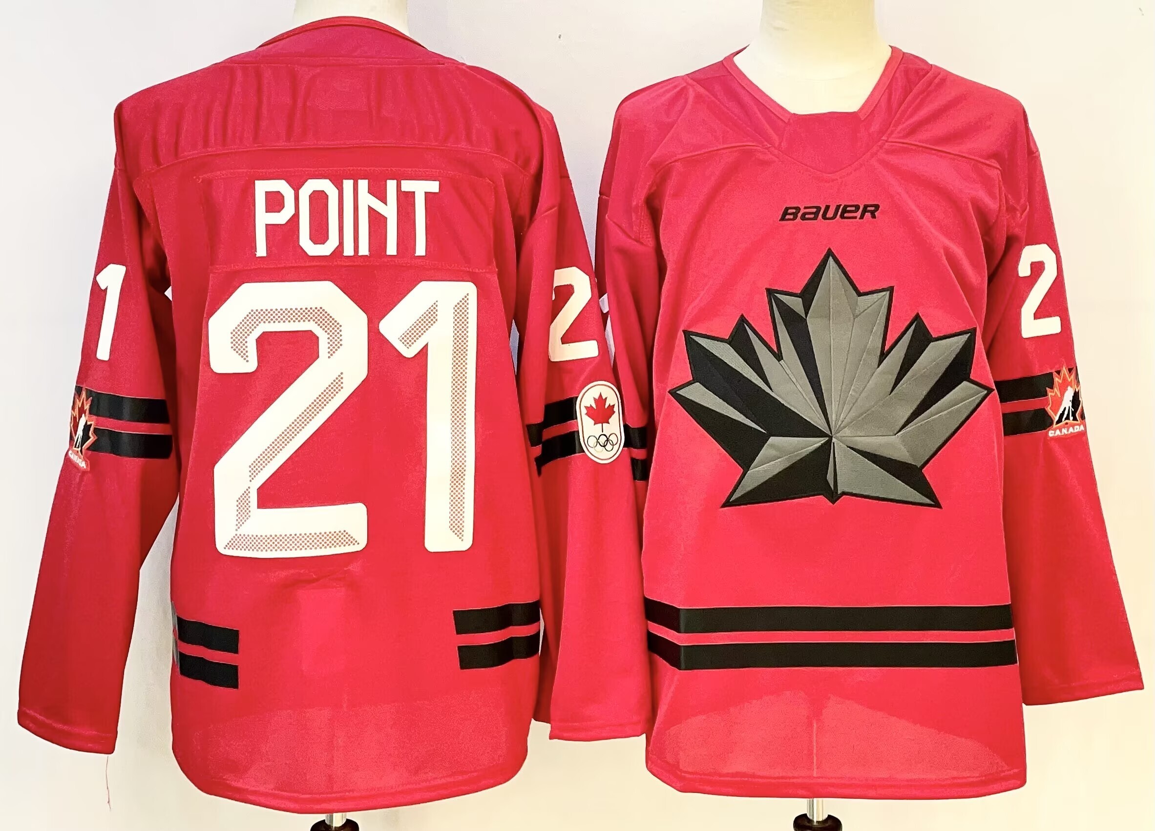 Men Canada Olympic #21 Poiht Red adidas 2026 NHL  jersey->more nhl jerseys->NHL Jersey